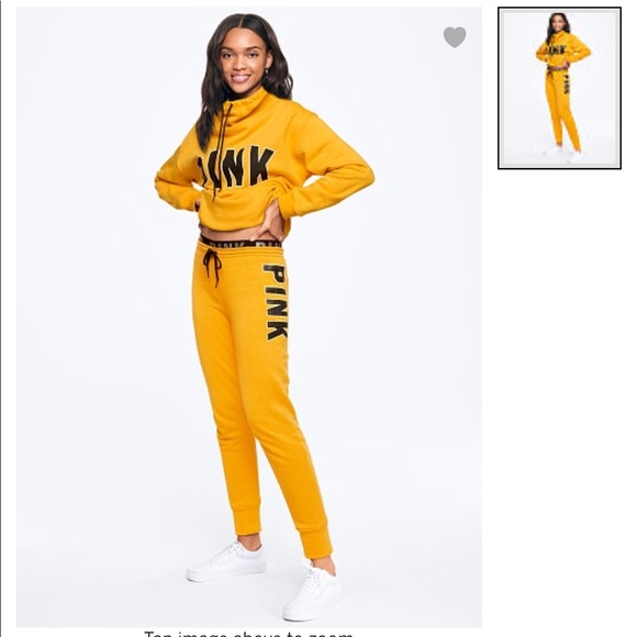 New! VS PINK HIGH WAIST SKINNY JOGGER - Picture 2 of 2